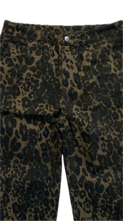 Leopard Baggy Denim